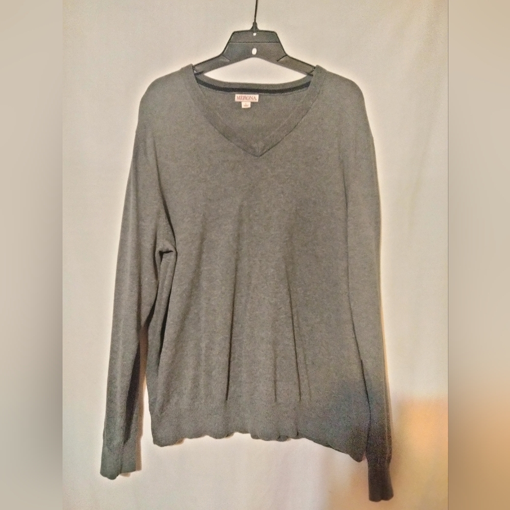 Merona sz Large men's grey sweater